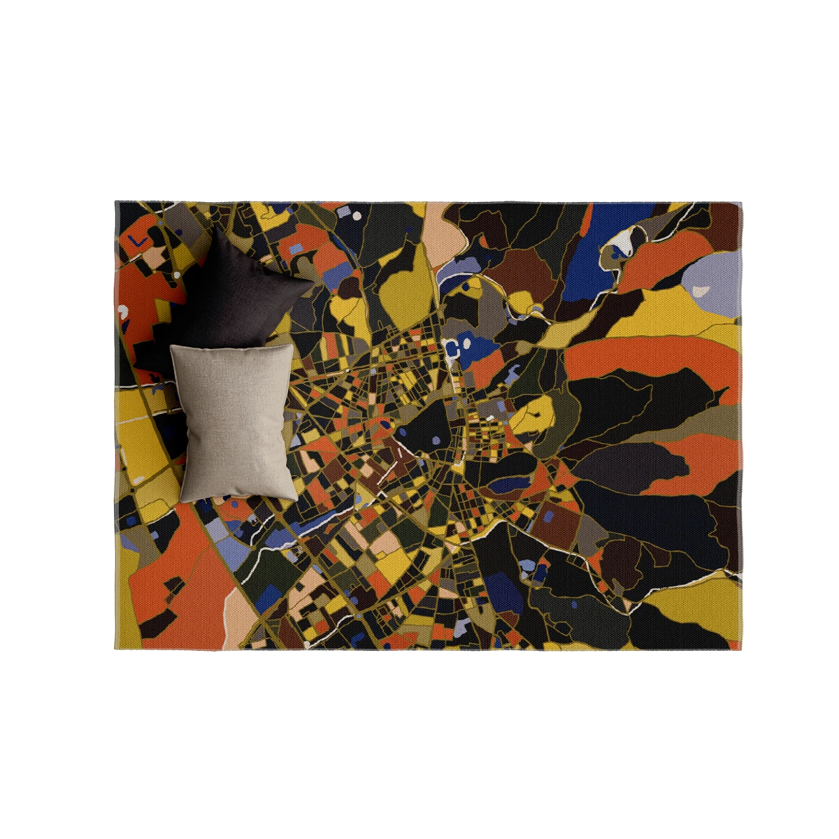 Alfombra de área - Pollock