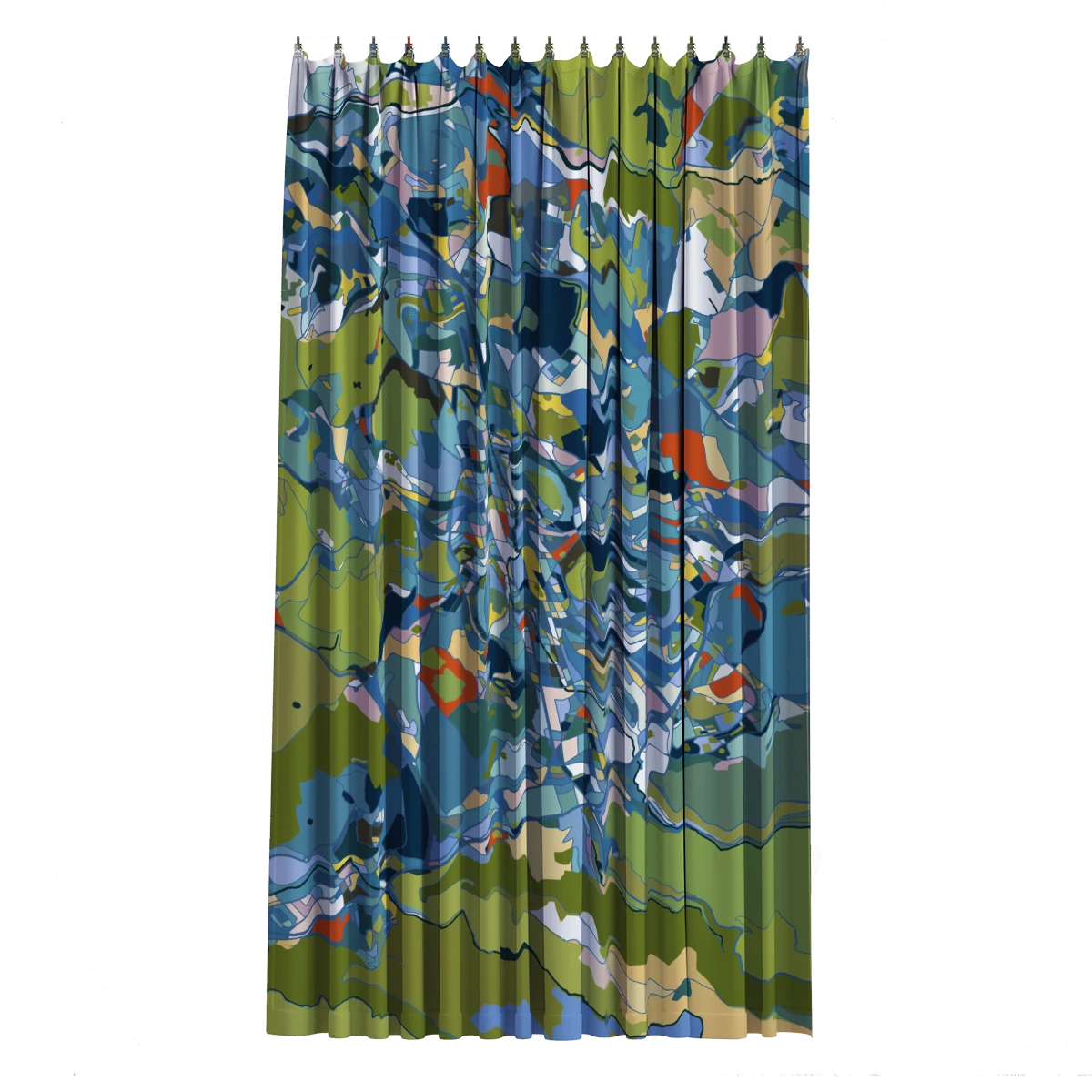 Bath Curtain - Renoir