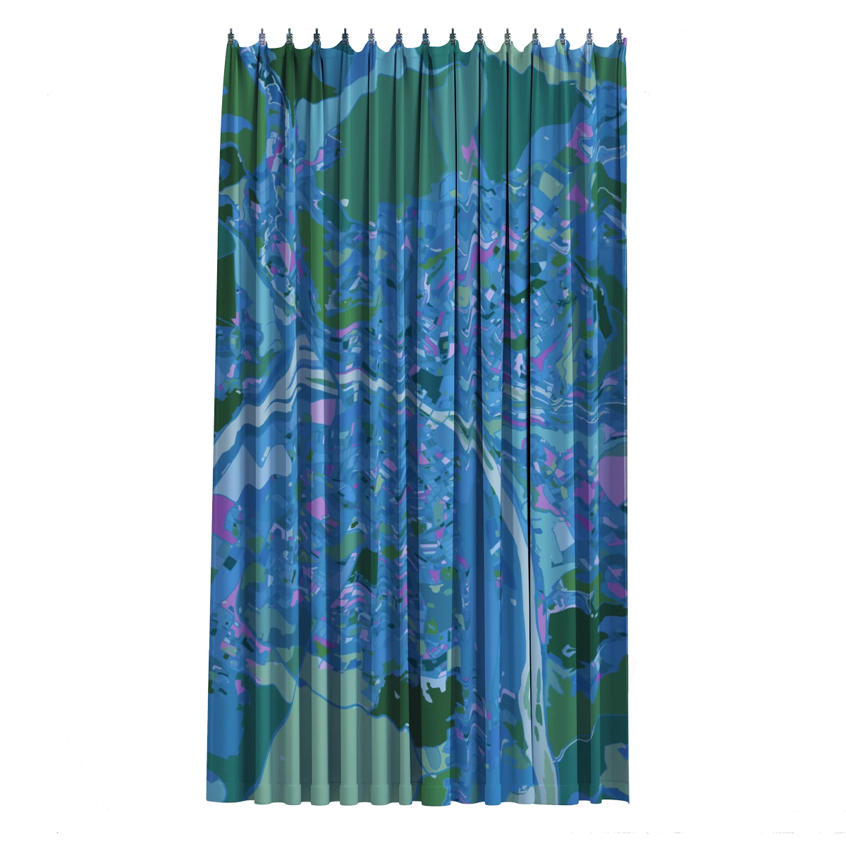 Bath Curtain - Monet