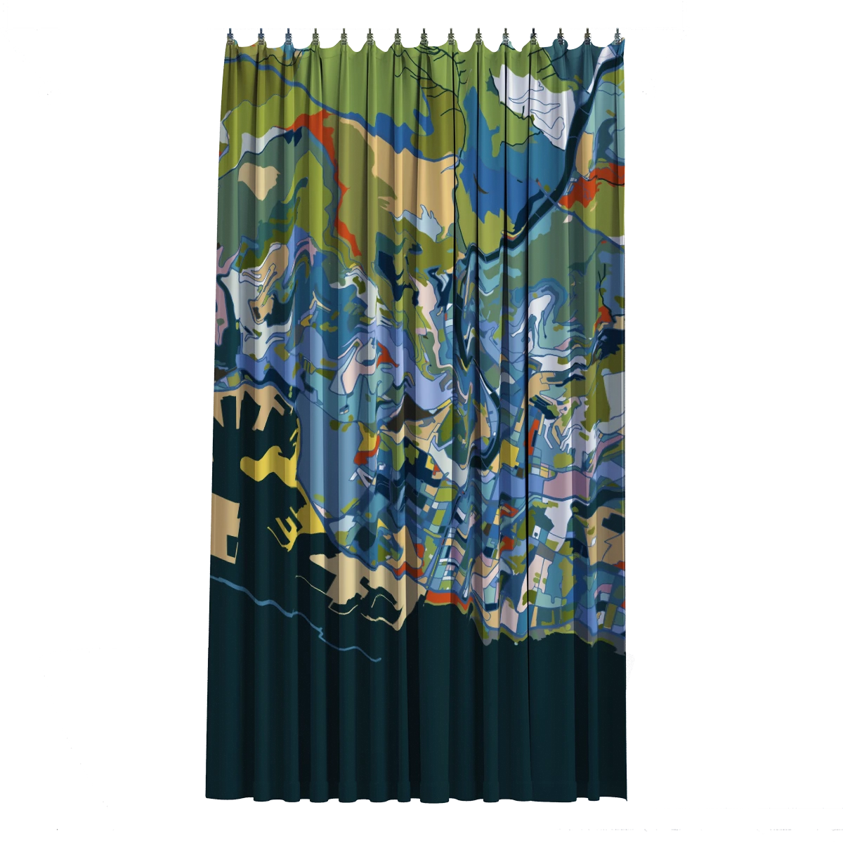 Bath Curtain - Renoir