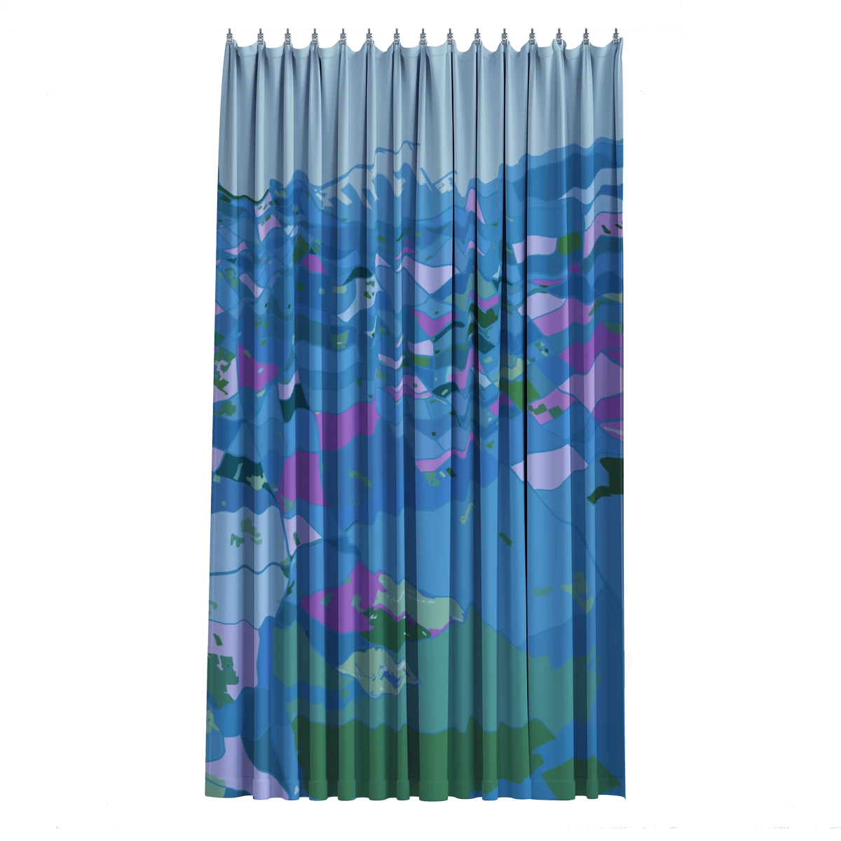 Bath Curtain - Monet
