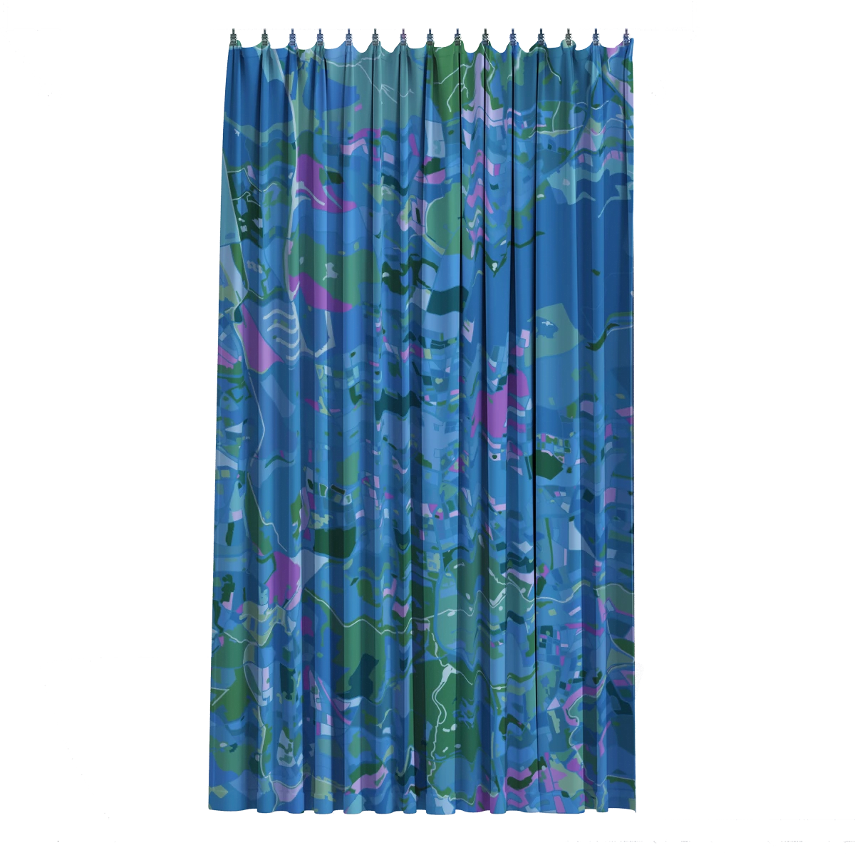 Bath Curtain - Monet