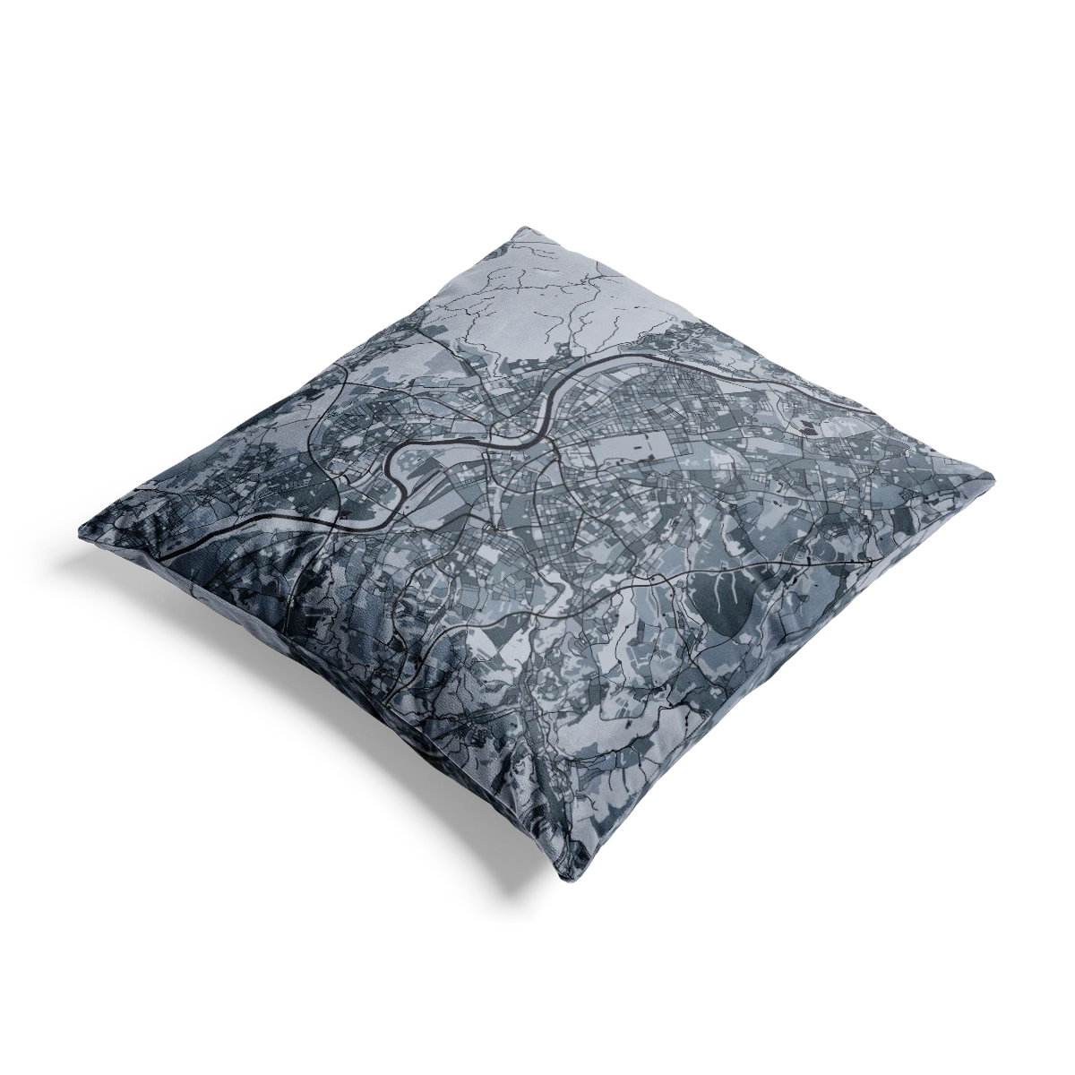 Throw pillow - Silver
