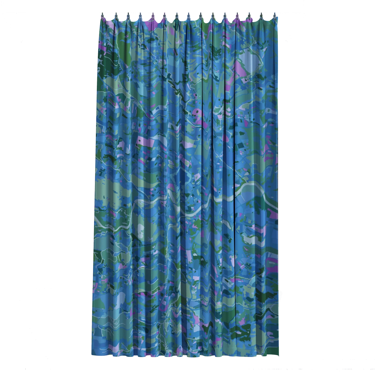 Bath Curtain - Monet