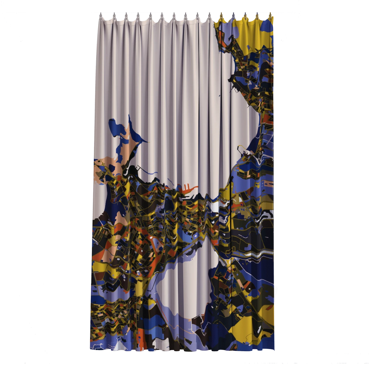 Bath Curtain - Pollock