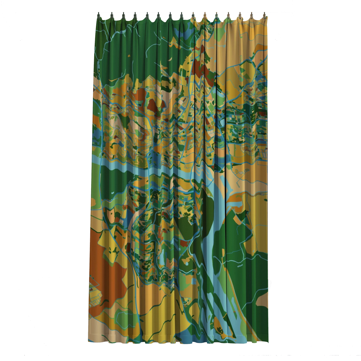 Bath Curtain - Cezanne