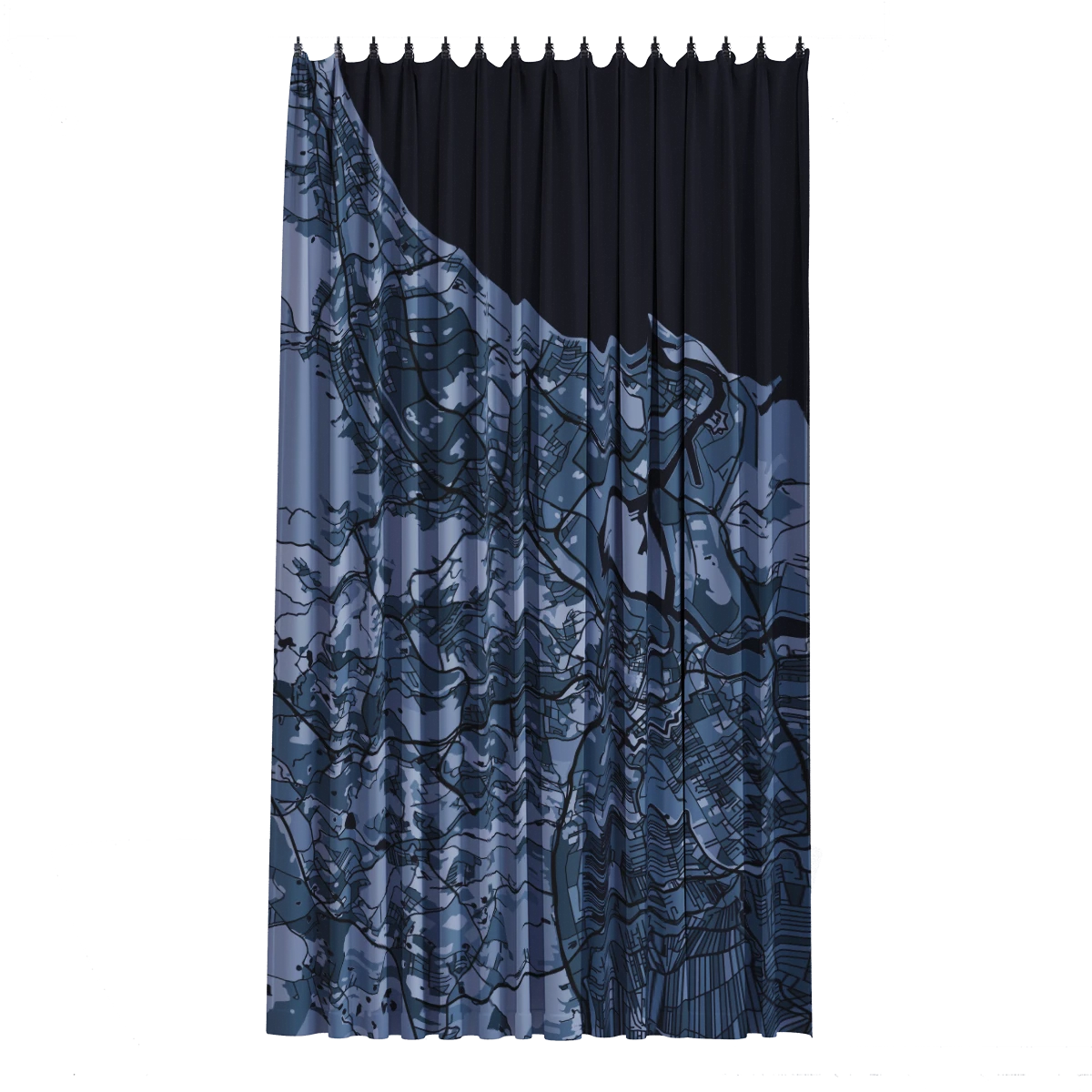 Bath Curtain - Silver