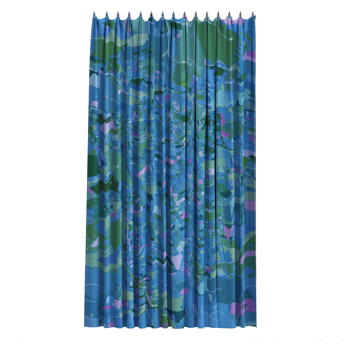 Bath Curtain - Monet