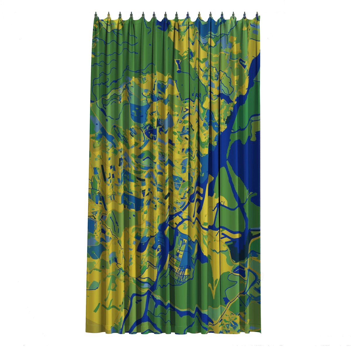 Bath Curtain - Van Gogh