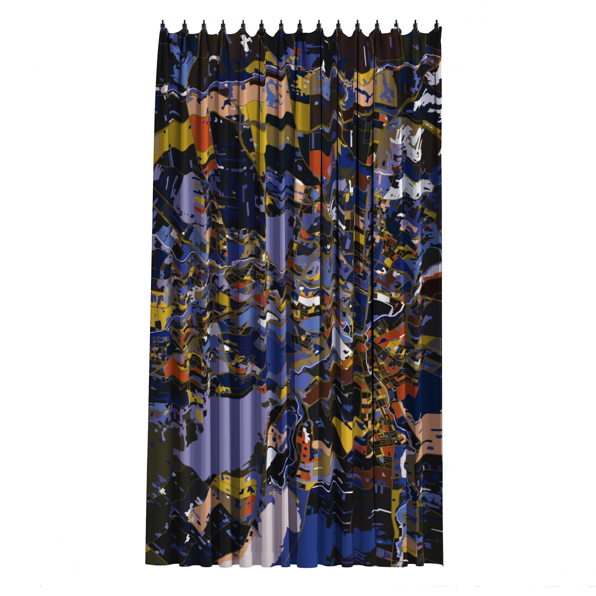 Bath Curtain - Pollock