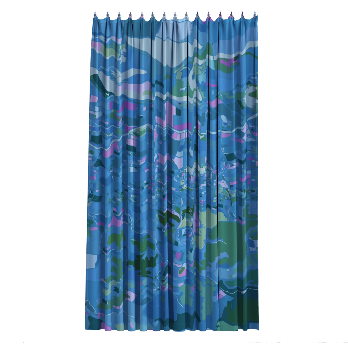 Bath Curtain - Monet