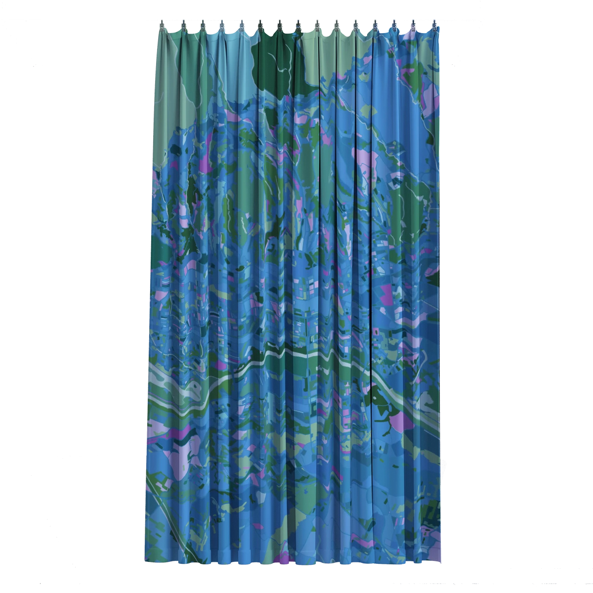 Bath Curtain - Monet