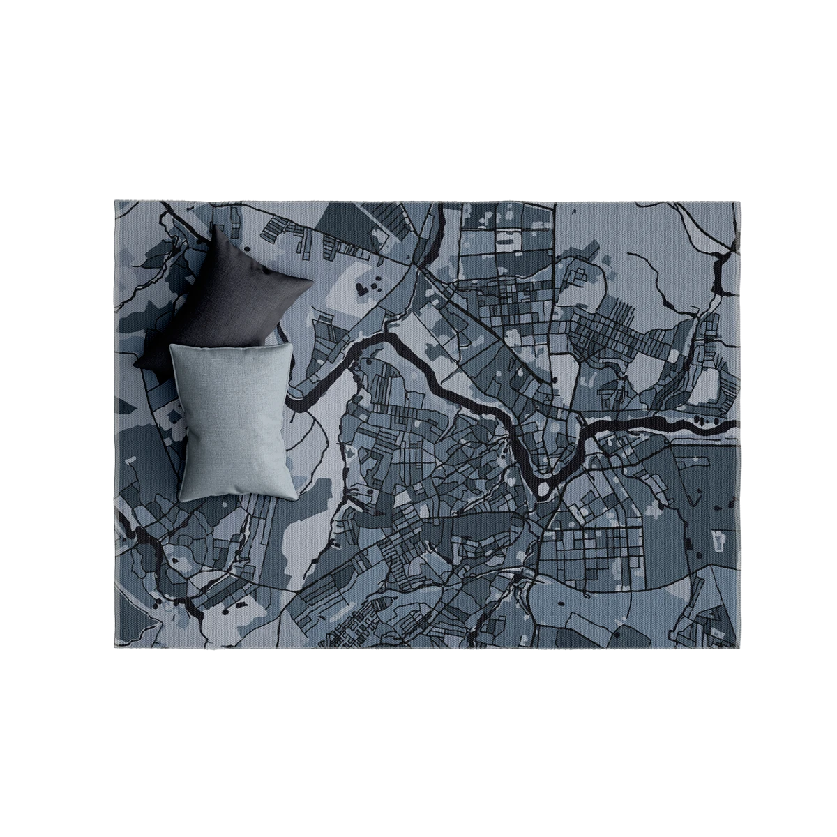 Area rug - Silver