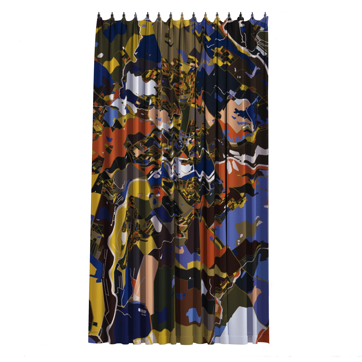 Bath Curtain - Pollock