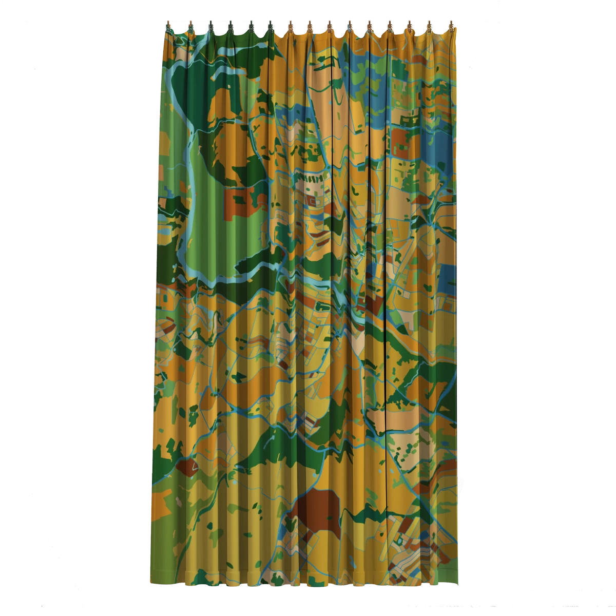 Bath Curtain - Cezanne