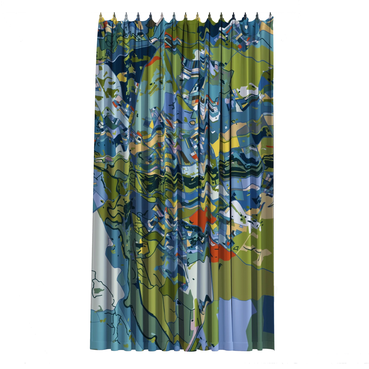 Bath Curtain - Renoir