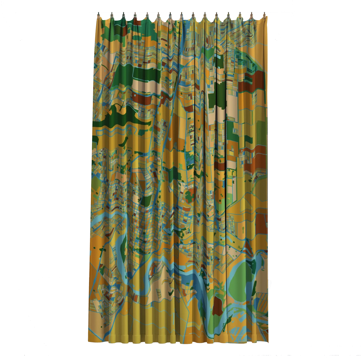 Bath Curtain - Cezanne